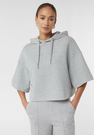 comma casual identity Hoodie - grau meliert