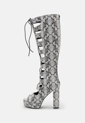 Even&Odd Bottes à plateau - white