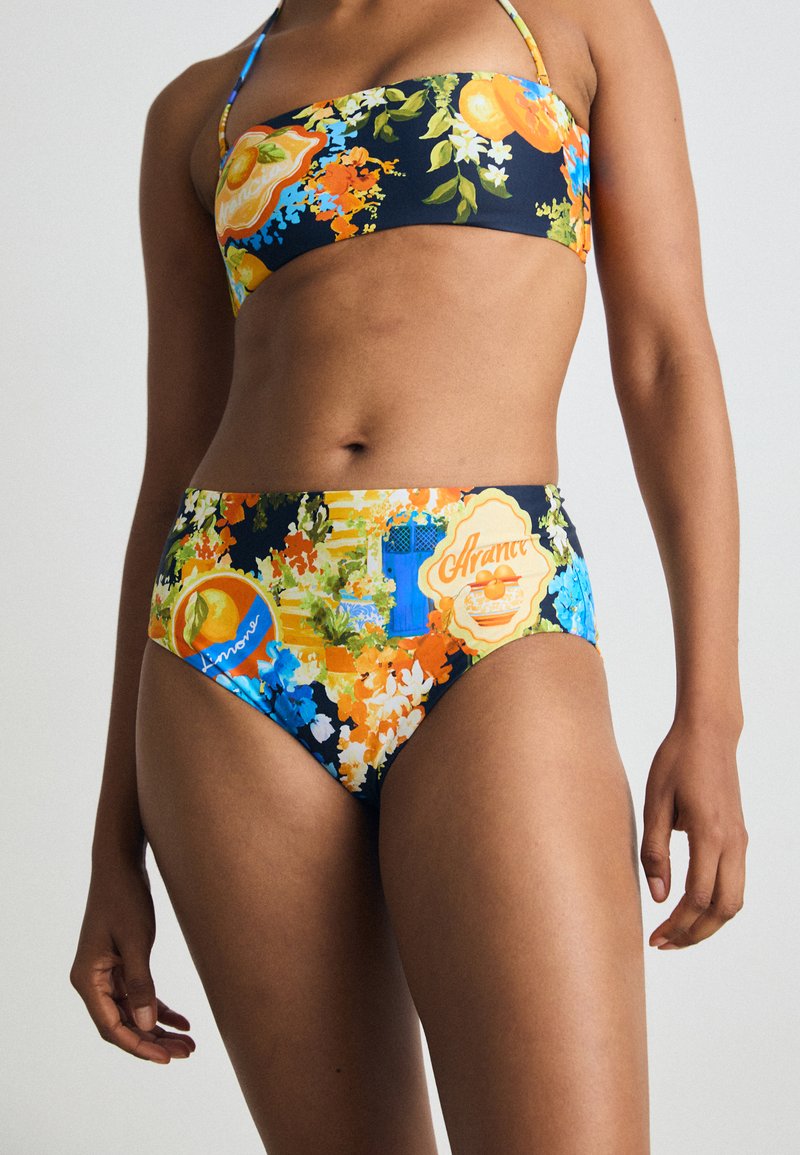Seafolly CIAO BELLA HIGH WAISTED PANT - Spodnji deli kopalk - true navy