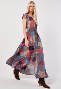 Apricot PATCHWORK SMOCKED - Maxikleid - pink