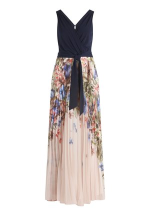 Vera Mont, VERA MONT MIT PLISSEE ABENDKLEID - Gallakjole - patch dark blue cream