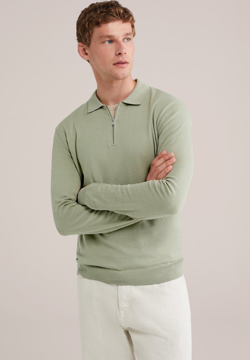 WE Fashion THE EVERYDAY - Bluză cu mânecă lungă - light green