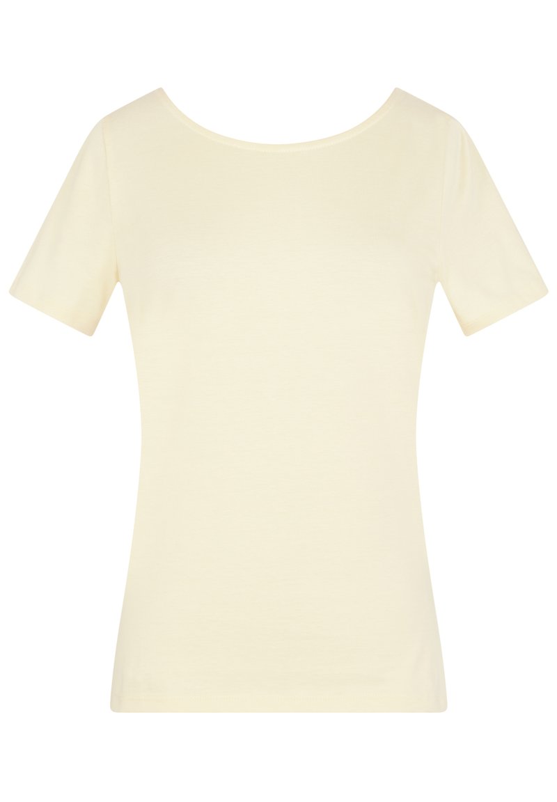 Naf Naf T-shirt basic geel