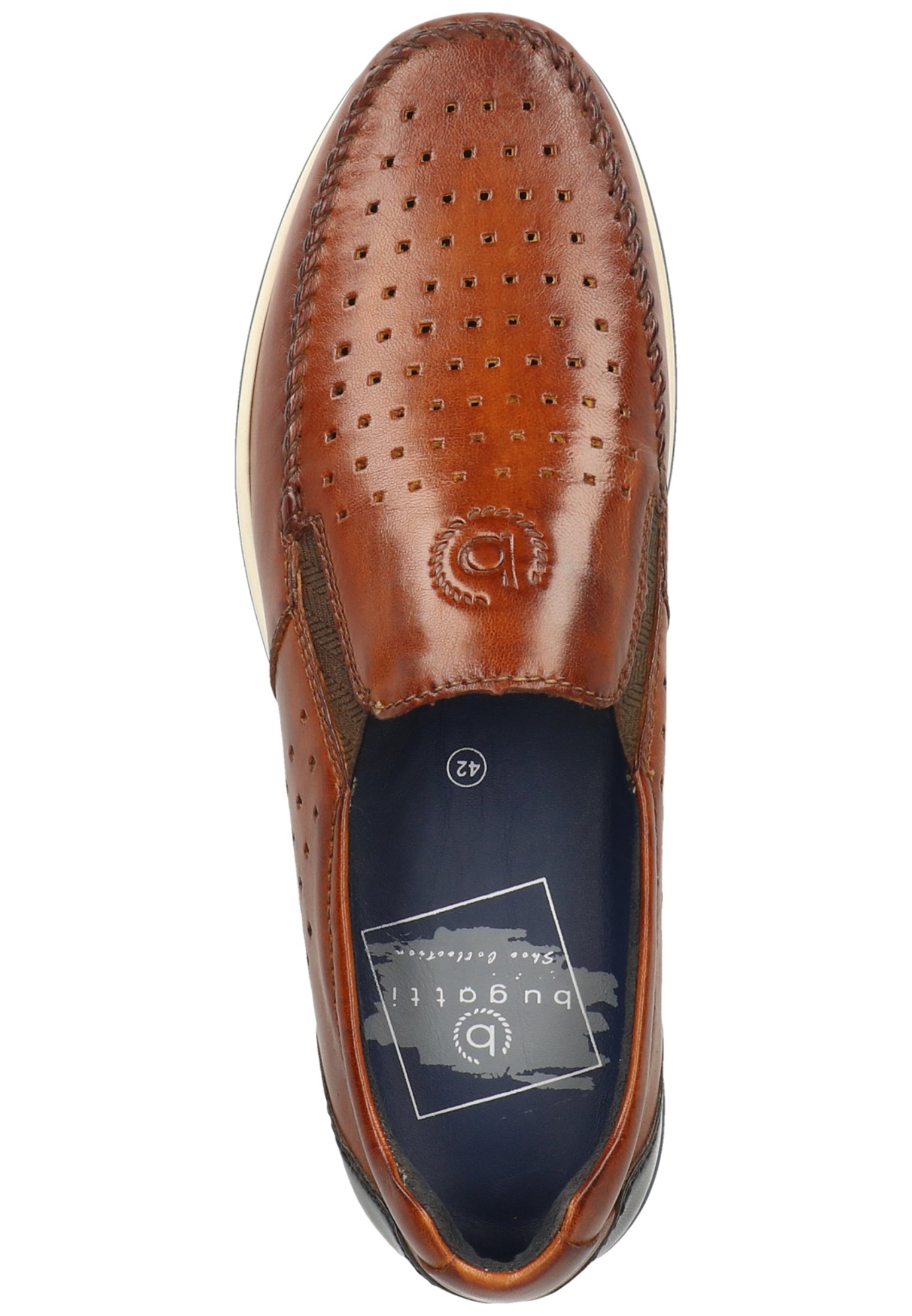 Bruine Ecco Instappers Reciprico Mahogany - Verest Schoenen