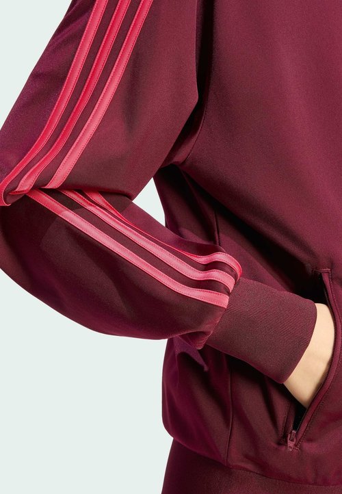 adidas FIREBIRD LOOSE - Summer jacket - maroon power pink — photo 4