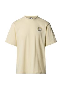 The North Face M CONNECTED RELAXED SS TEE -GRAPHIC - Triko s potiskem - gravel