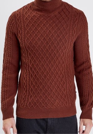 Pullover - cognac