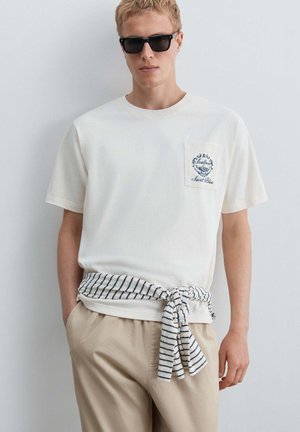 Scalpers, Camiseta estampada - cream