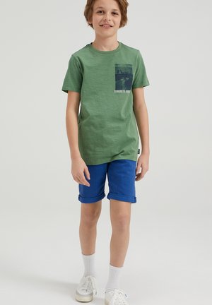 MET OPDRUK - Print T-shirt - green