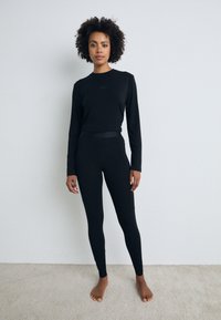 BOSS Cămașă de noapte - black