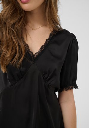 Cream, CRALMINA BLOUSE - Blouse - pitch black