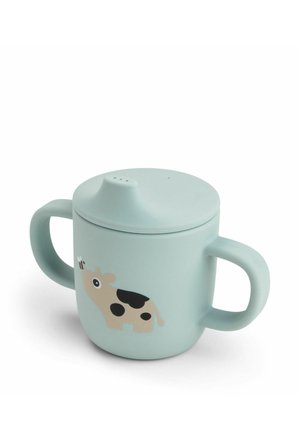 SPOUT HANDLE TINY FARM  - Dětský hrneček - blue