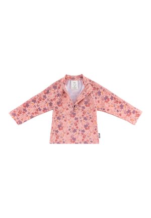 BADESHIRT LANGARM CORALE - Rash vest - zartrosa