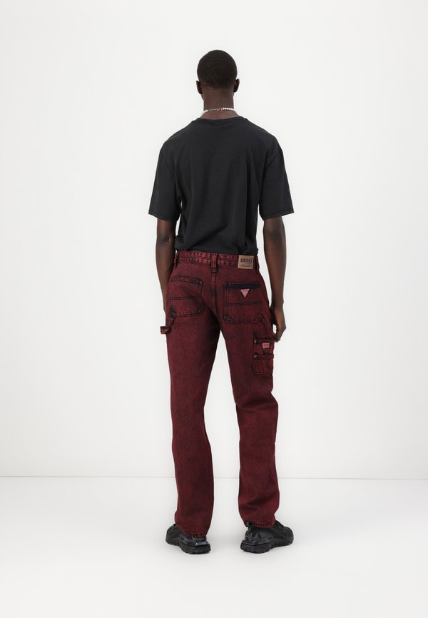 KIT CARPENTER PAN - Carpenter Jeans - tinted acid maroon3