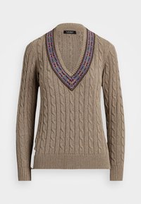 Lauren Ralph Lauren Jersey de punto - taupe