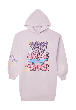 CON STAMPA GRAFFITI - Vestito casual - lilla chiaro
