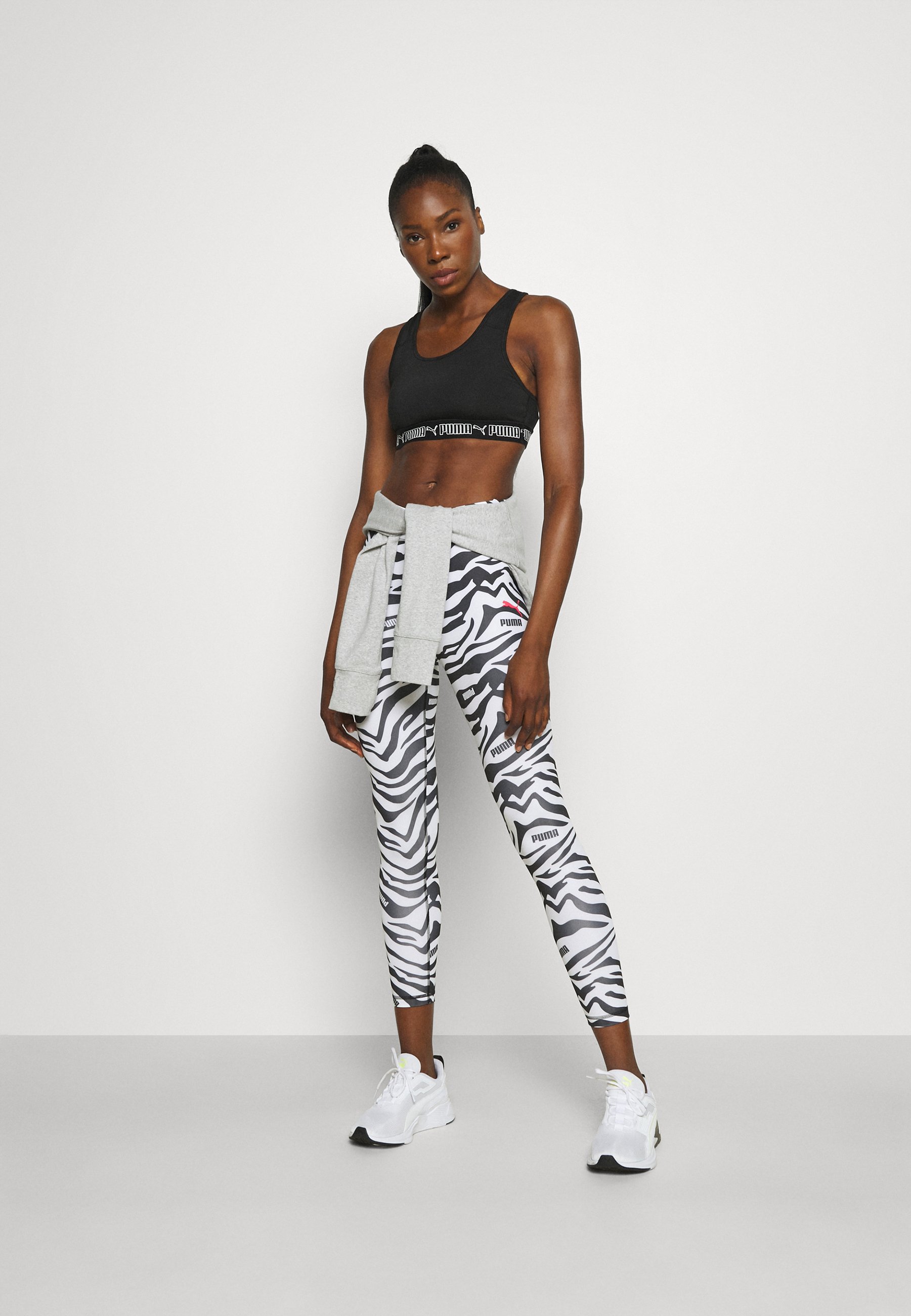 Puma MODERN SPORTS 7/8 - Leggings - white - Zalando.co.uk