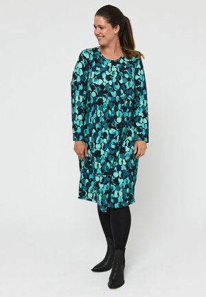 IMILA - Jurk - petrol blue