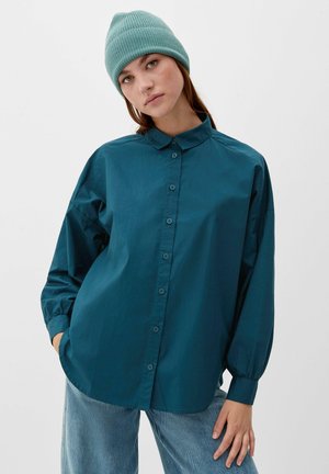 Overhemdblouse - petrol