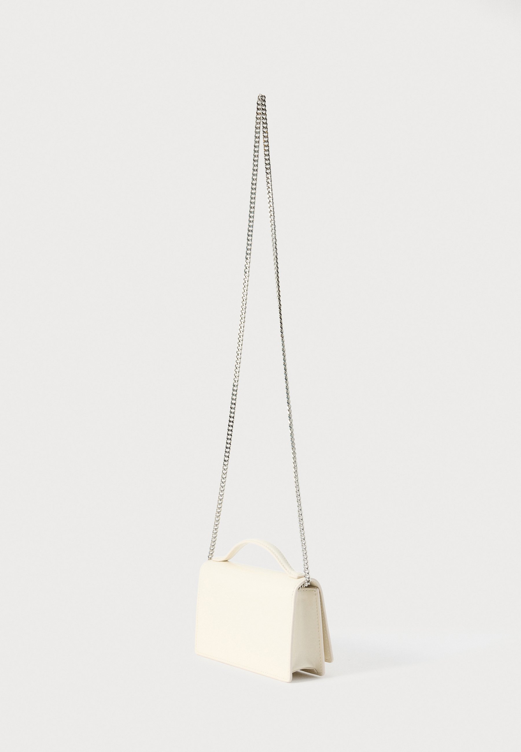 MARC JACOBS THE MIRROR MINI BAG - Handbag - cotton white/white