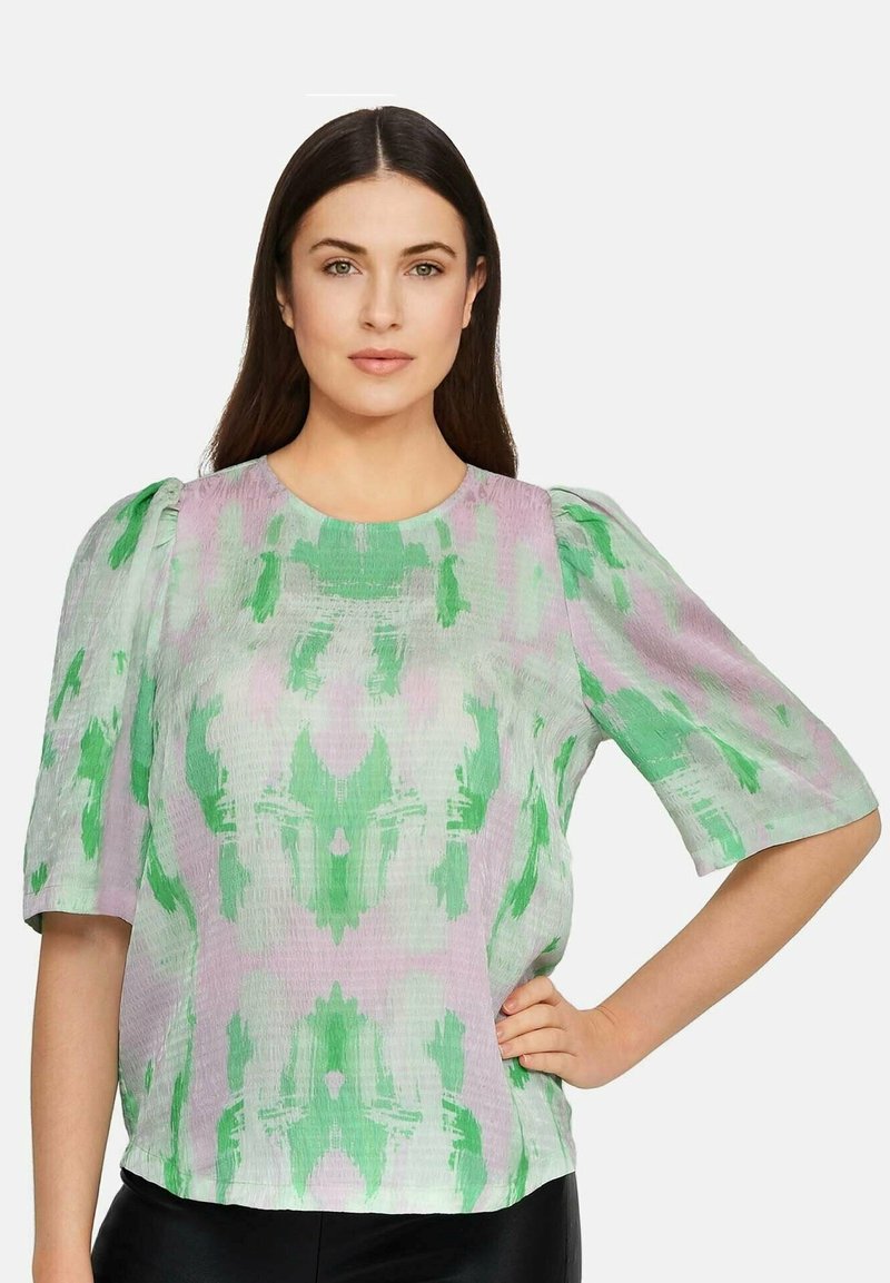 LOVE&DIVINE Bluse green pink/grøn Zalando.dk
