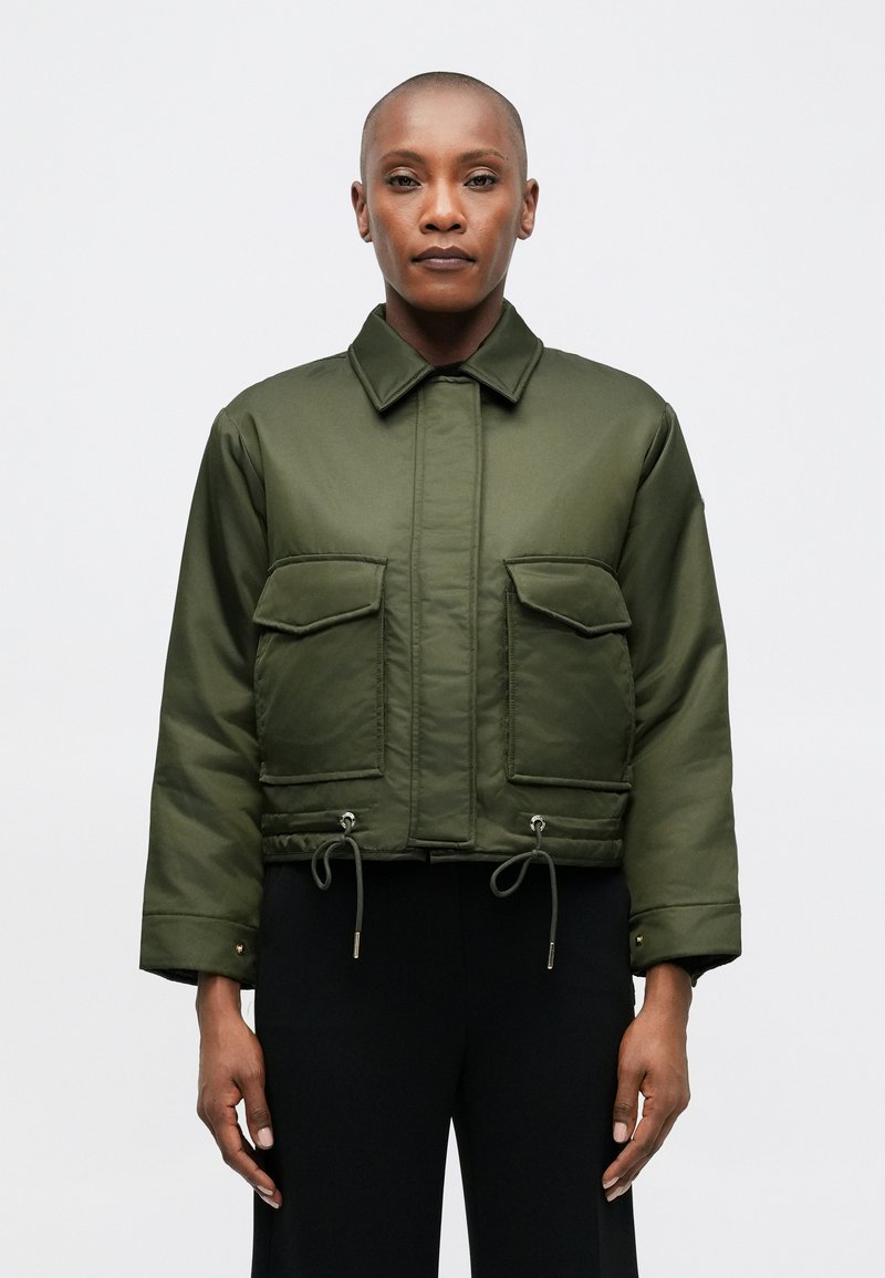 MICHAEL Michael Kors REVERSIBLE CROPPED  - Bombertakki - ivy