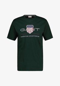 Unselected, tartan green