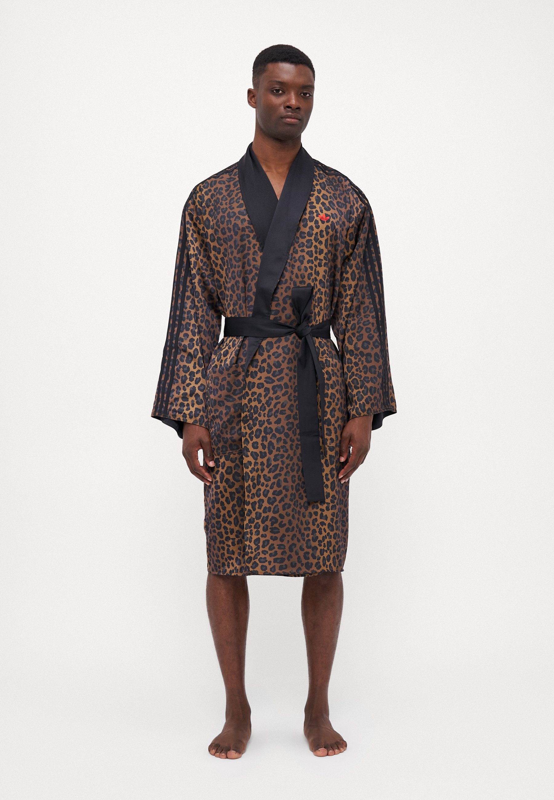 adidas Originals BOX ROBE - Dressing gown - black - Zalando