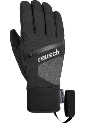 Gloves - black melange / black