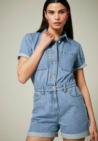 Next SHORT SLEEVE - REGULAR FIT - Overal - mid blue