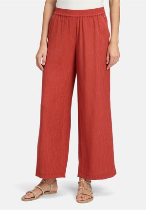 Betty & Co, MIT STRUKTUR  - Trousers - dunkelrot
