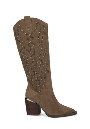 Botas de tacón - marrón