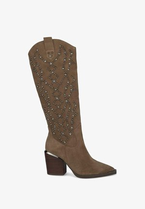 Alma en Pena Botas de tacón - marrón