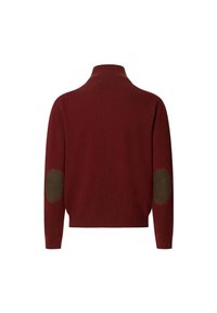 Hackett London Strickpullover - burgundy red