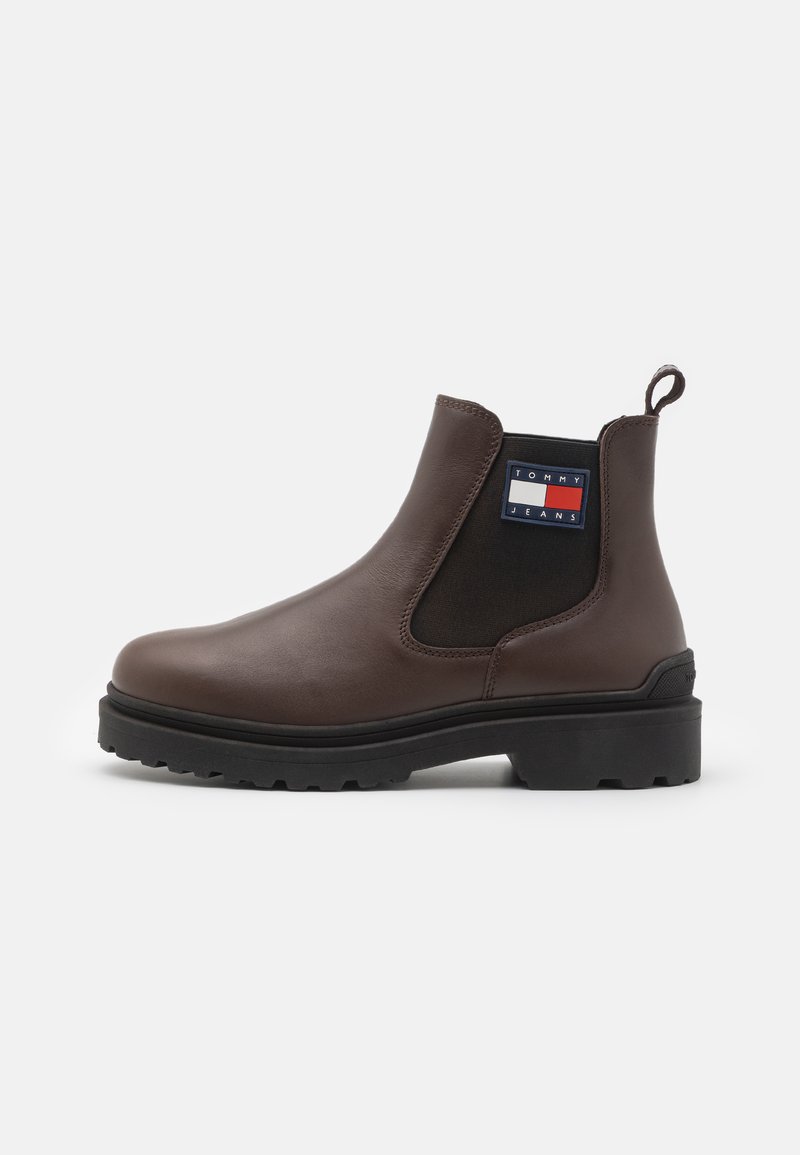 Tommy Jeans CHELSEA BOOT - Bottines - velvet brown