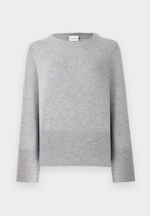 CREW NECK LONG SLEEVE - Džemper - light grey melange