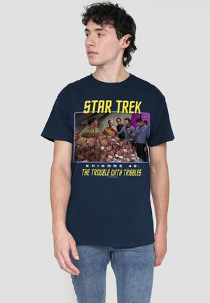 ORIGINAL THE TROUBLE WITH TRIBBLES - T-Shirt print - dark blue