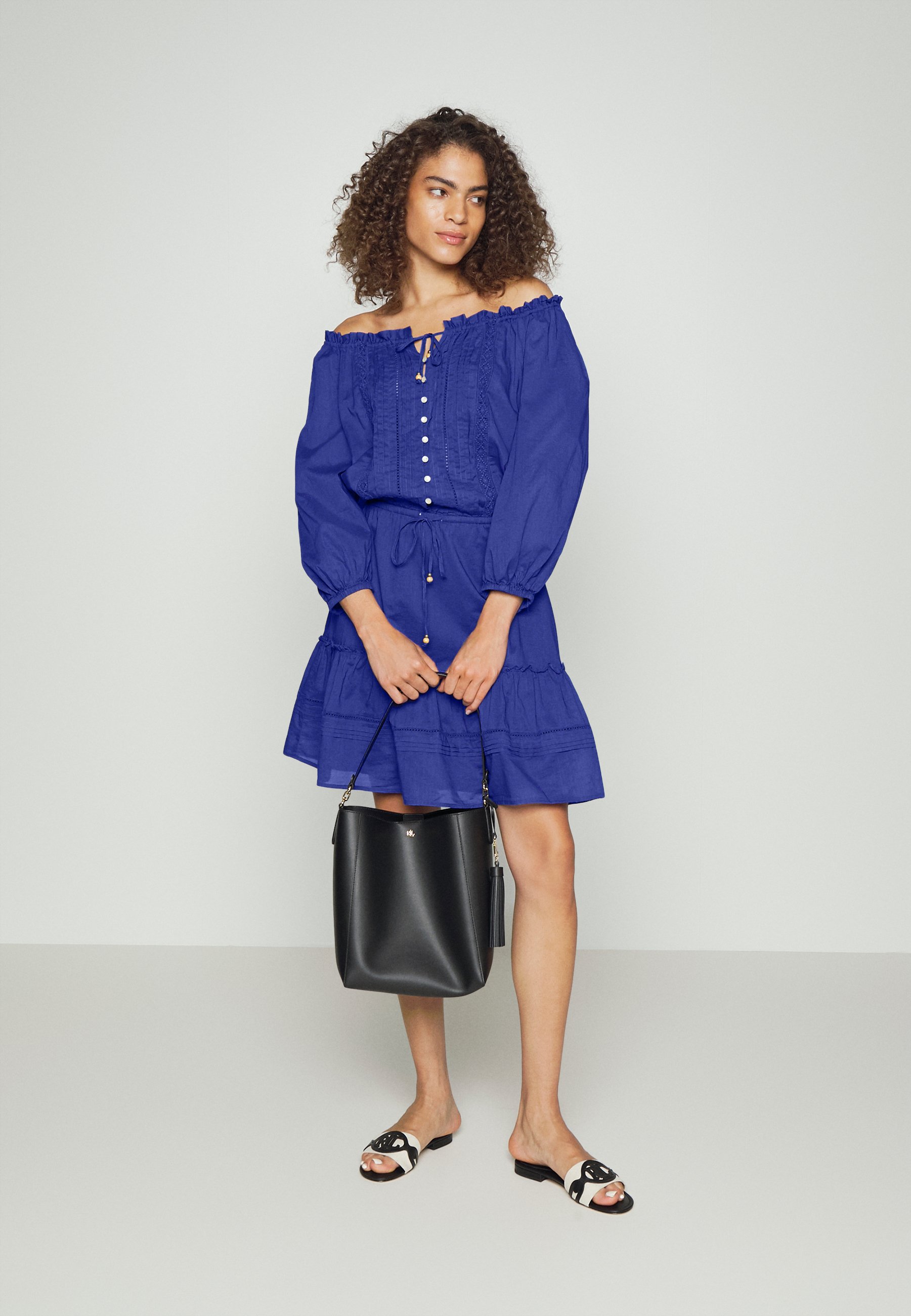 LONG SLEEVE DAY DRESS - Shirt dress 