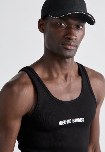 MOSCHINO CANOTTA - Top - fantasia nero