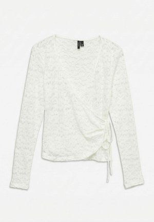Vero Moda, BLOUSE VMTALULA TOP - Blouse - snow white