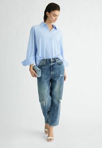 LIU JO WITH RHINESTONES - Traperice ravnih nogavica - 78843