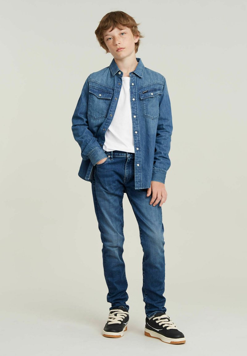 G-STAR 3301 SLIM - Vaqueros slim fit - faded indigo