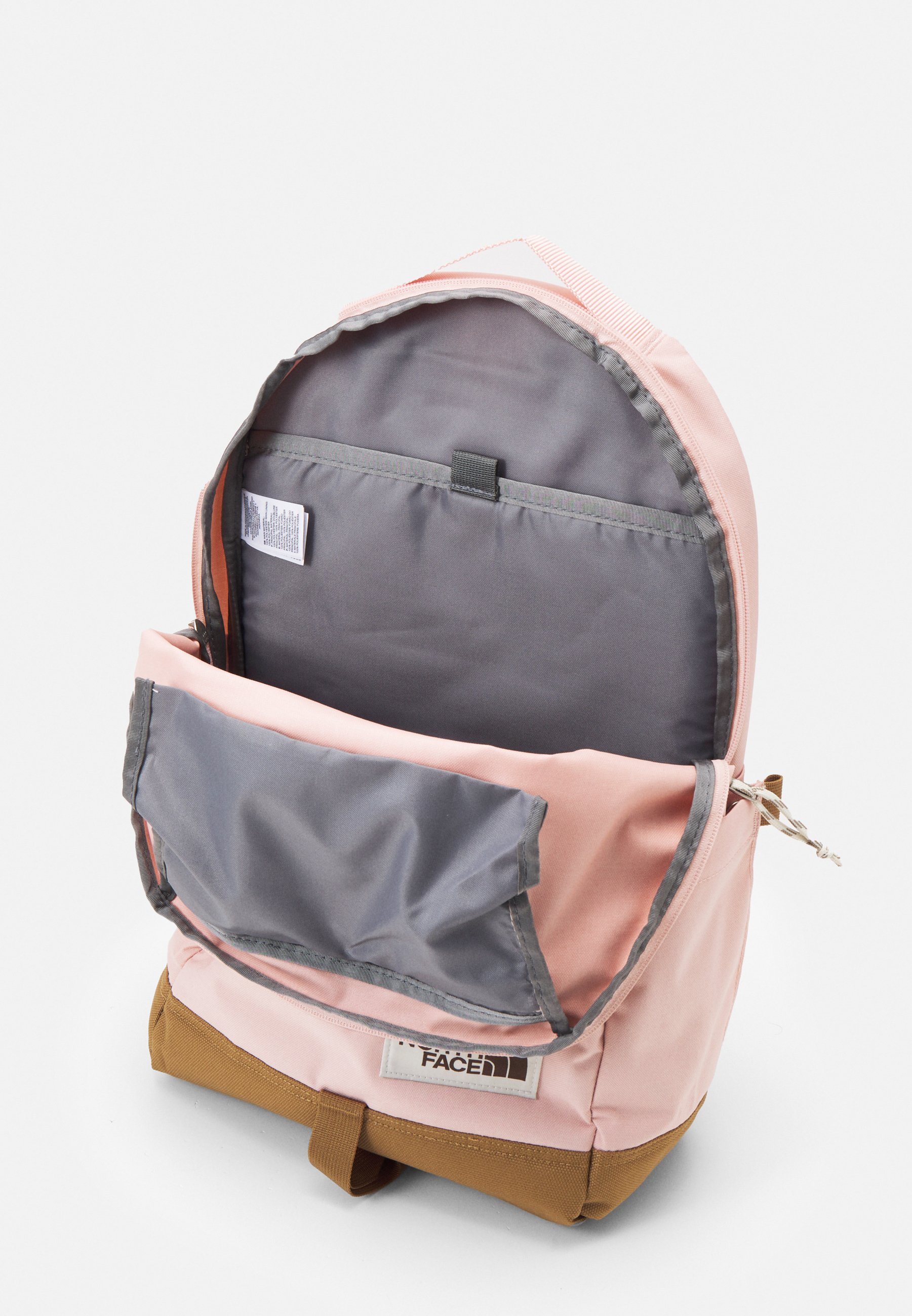 north face light pink backpack