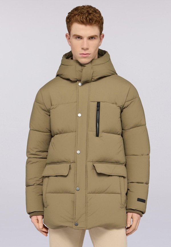 IMBOTTITA CON CAPPUCCIO - Wintermantel - beige agrigento