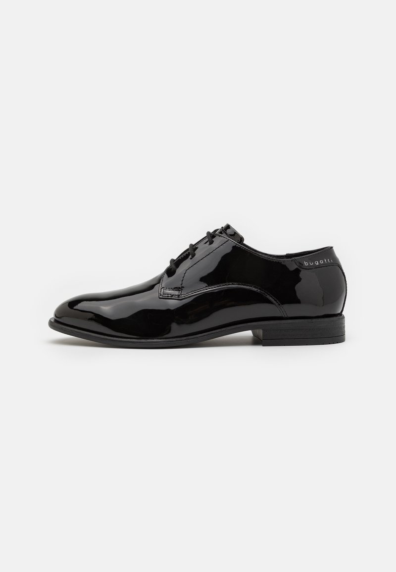 bugatti Scarpe stringate in pelle marrone scuro | Classico | Comodo bugatti Scarpe stringate in pelle marrone scuro | Classico | Comodo