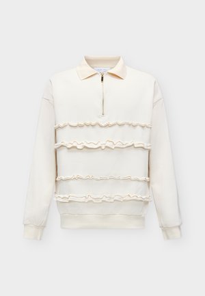 Sister Jane, VELA RUFFLE SWEATSHIRT UNISEX - Pullover - cream