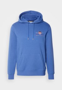 MEDIUM ARCHIVE SHIELD HOODIE - Bluză de molton - rich blue