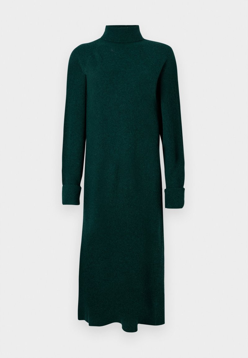 American vintage Gebreide jurk donkergroen