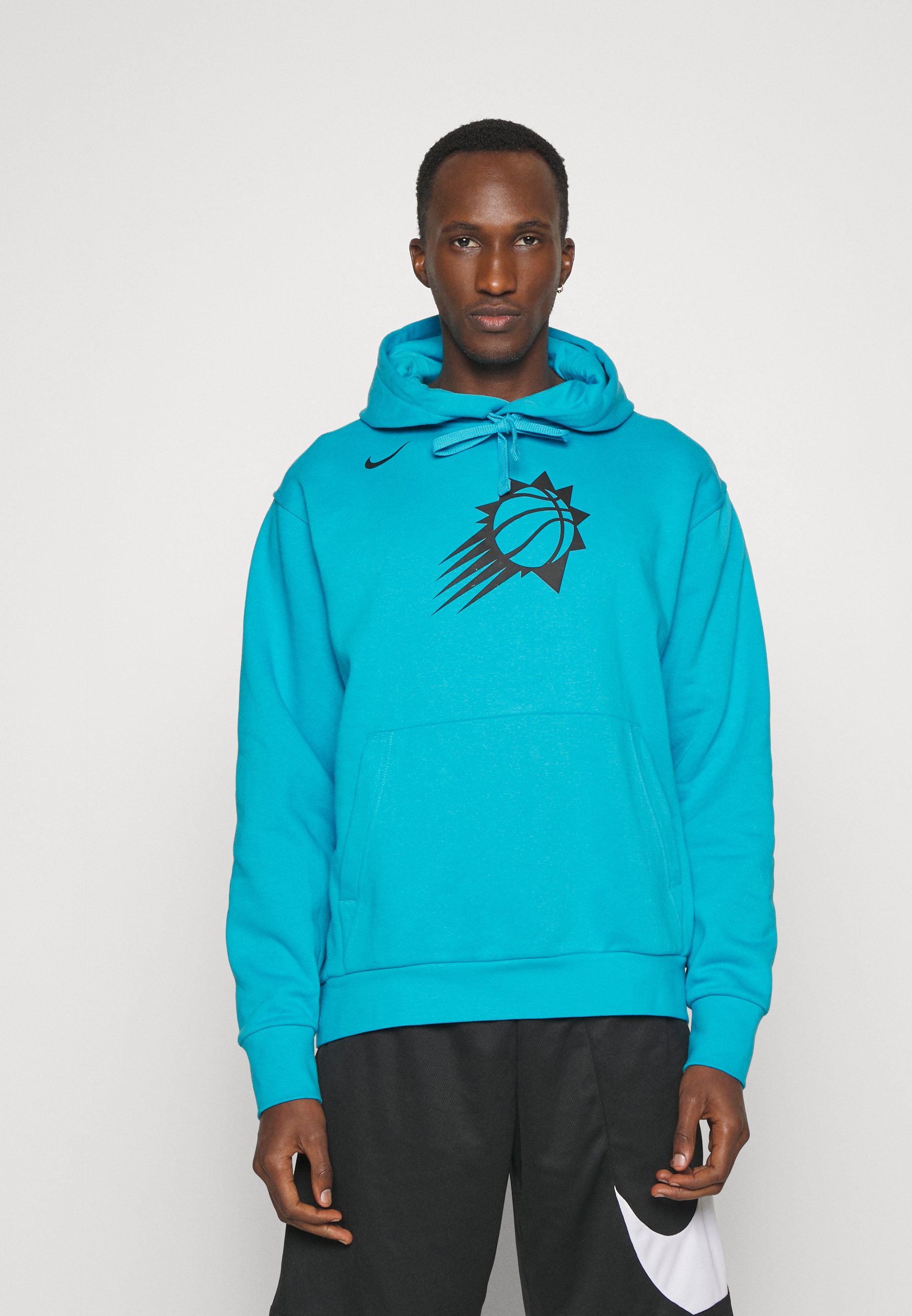 Nike Performance NBA PHOENIX SUNS CITY EDITION ESSENTIAL HOODIE - Club wear  - dark turquoise/turquoise - Zalando.ie
