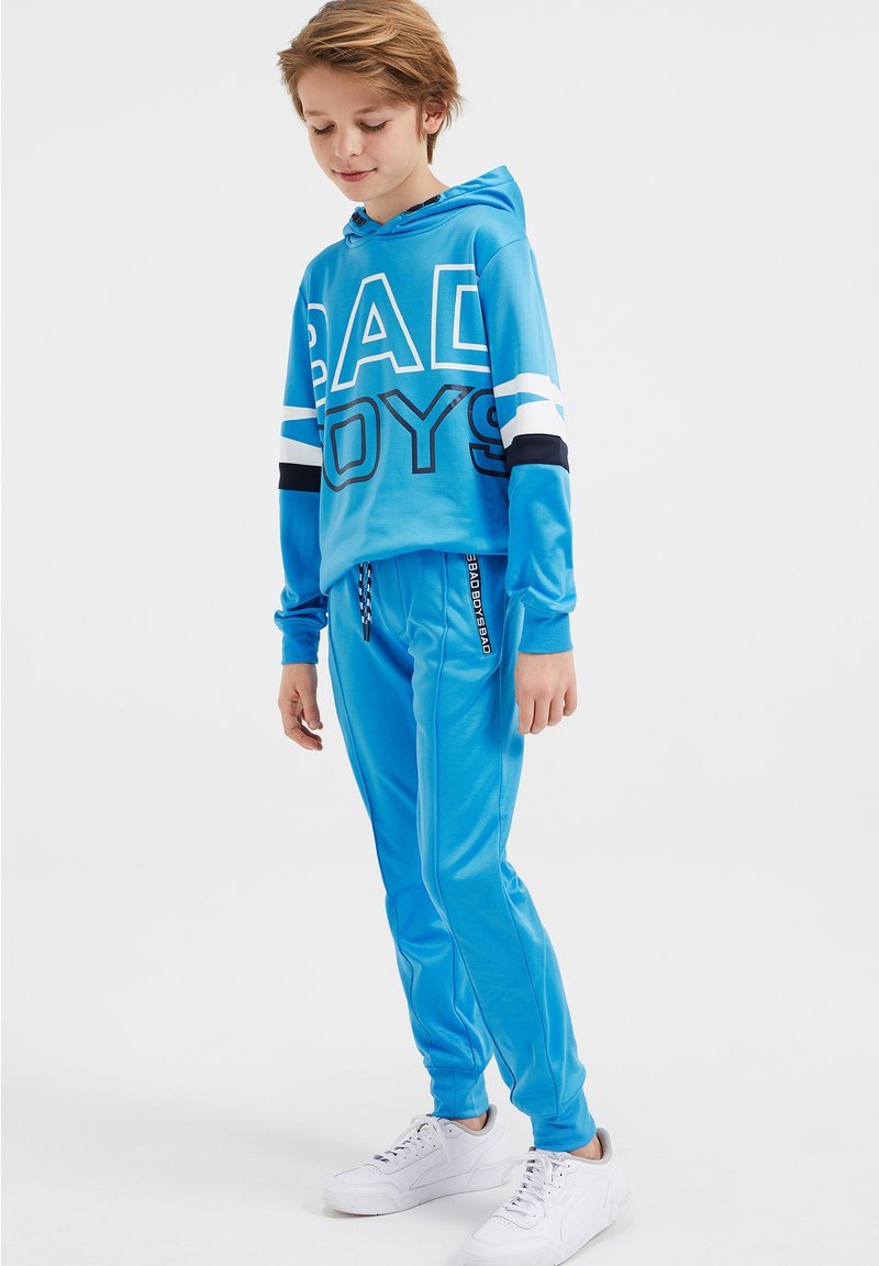 Kinder Stoffhosen | WE Fashion Jogginghose blue/blau - JB34768 Kinder Stoffhosen | WE Fashion Jogginghose blue/blau - JB34768